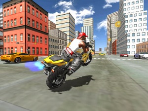Motorbike Simulator Stunt Racin