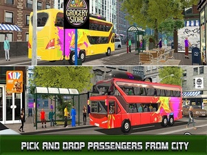Modern City Bus Driving Simulat