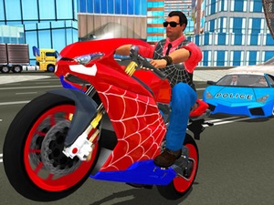 Hero Stunt Spider Bike Simulato