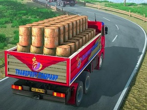 Indian Truck Driver Cargo Duty 