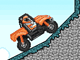Orange Motobike Racing
