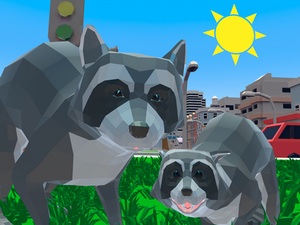 Raccoon Adventure City Simulato