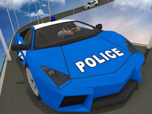 Impossible Police Car Track 3D 