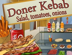 Dner Kebab  salade tomates oign
