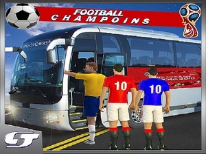 Football Players Bus Transport 