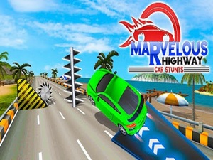 Marvelous Highway Car Stunt Ram