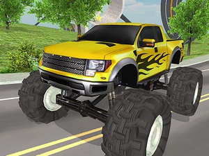 monster truck driving simulator