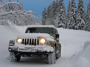 Offroad Snow Jeep Passenger Mou
